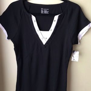 I-N-C  International Concepts Ribbed Top